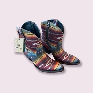 Ariat Serape Booties. Never worn, sz 9.